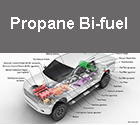 Bifuel propane car image